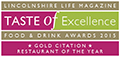 Taste of Excellence Award 11-12